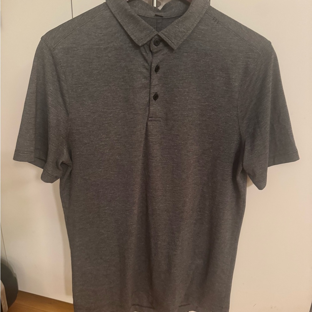 Men's Gray Lululemon Polo Shirt